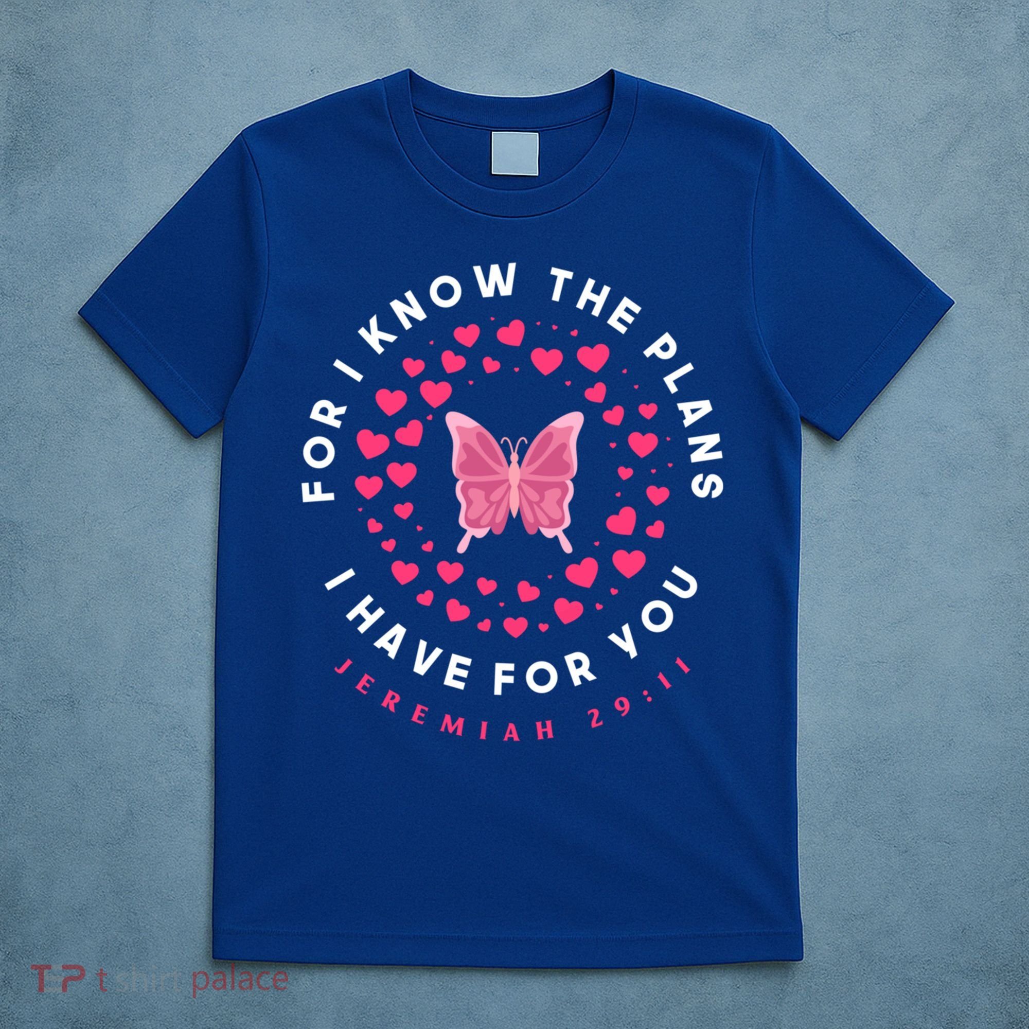 Christian Bible Verse Butterfly Christ Jesus Gift T-Shirt