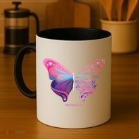 Christian Bible Verse Proverbs 31:25 Butterfly Gift Coffee Mug thumb 4