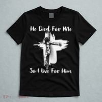 Christian Bible Verse Jesus Died For Me T-Shirt thumb 5