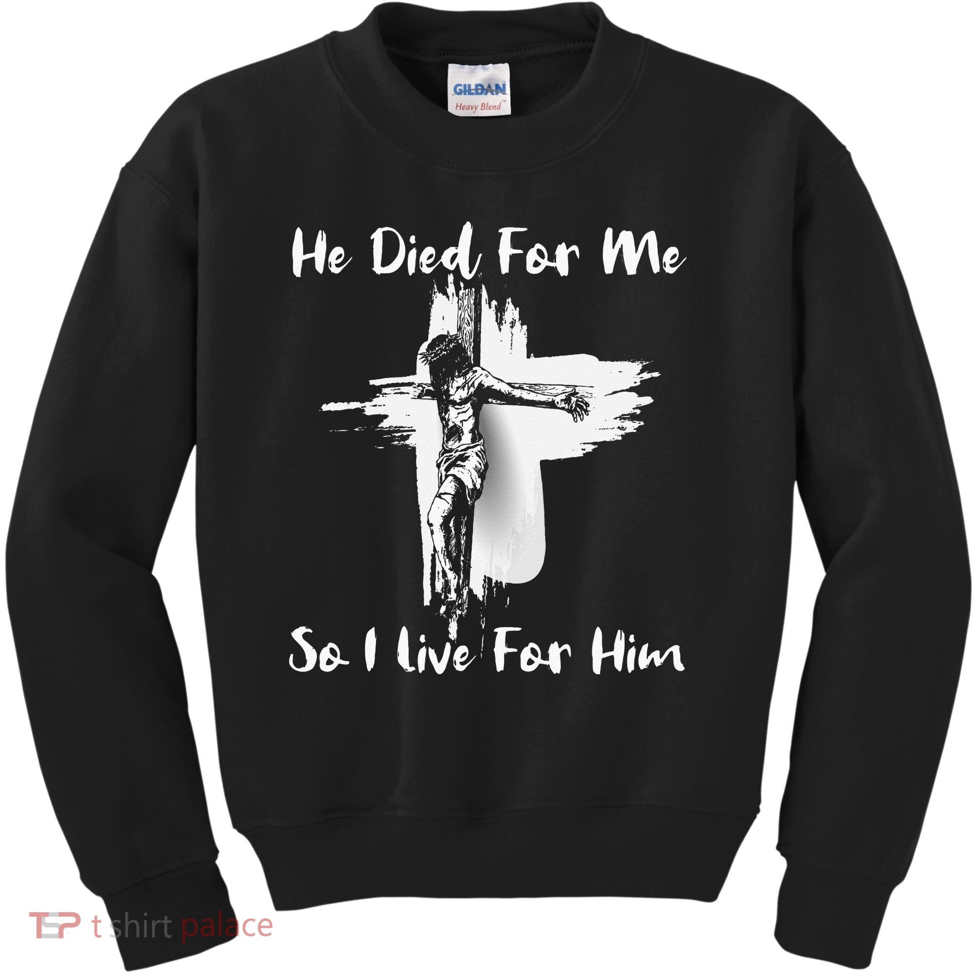 Christian Bible Verse Jesus Died For Me Kids Sweatshirt