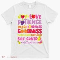 Christian Bible Verse Fruit Of The Spirit Galatians T-Shirt thumb 0