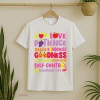 Christian Bible Verse Fruit Of The Spirit Galatians T-Shirt thumb 2