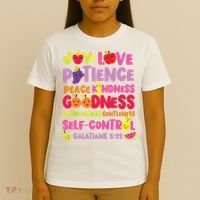 Christian Bible Verse Fruit Of The Spirit Galatians T-Shirt thumb 4