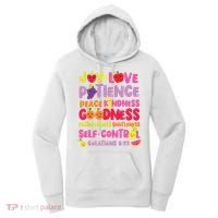 Christian Bible Verse Fruit Of The Spirit Galatians Women's Hoodie thumb 0