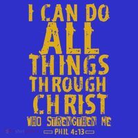 Christian Bible Verse Quote Jesus Christ Philippians 413 Sweatshirt thumb 3