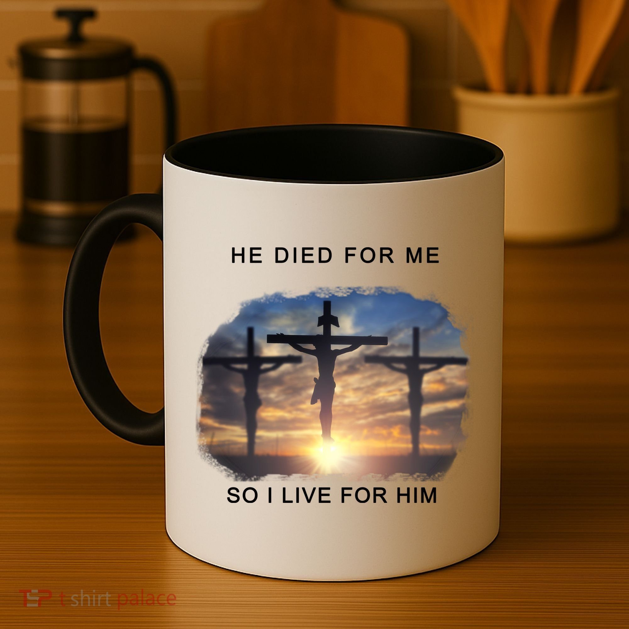 Christian Bible Verse Jesus Died For Me Coffee Mug