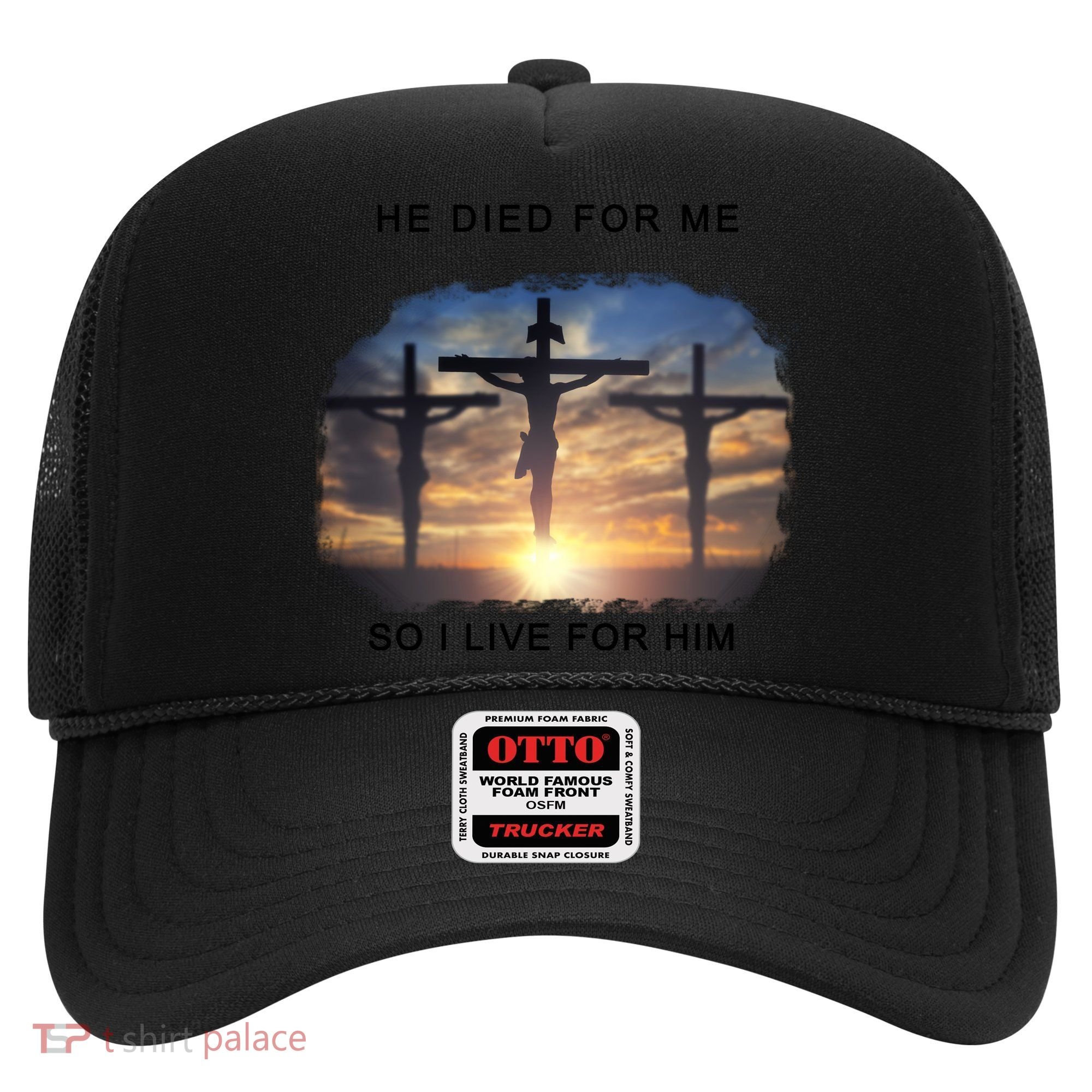 Christian Bible Verse Jesus Died For Me Hat