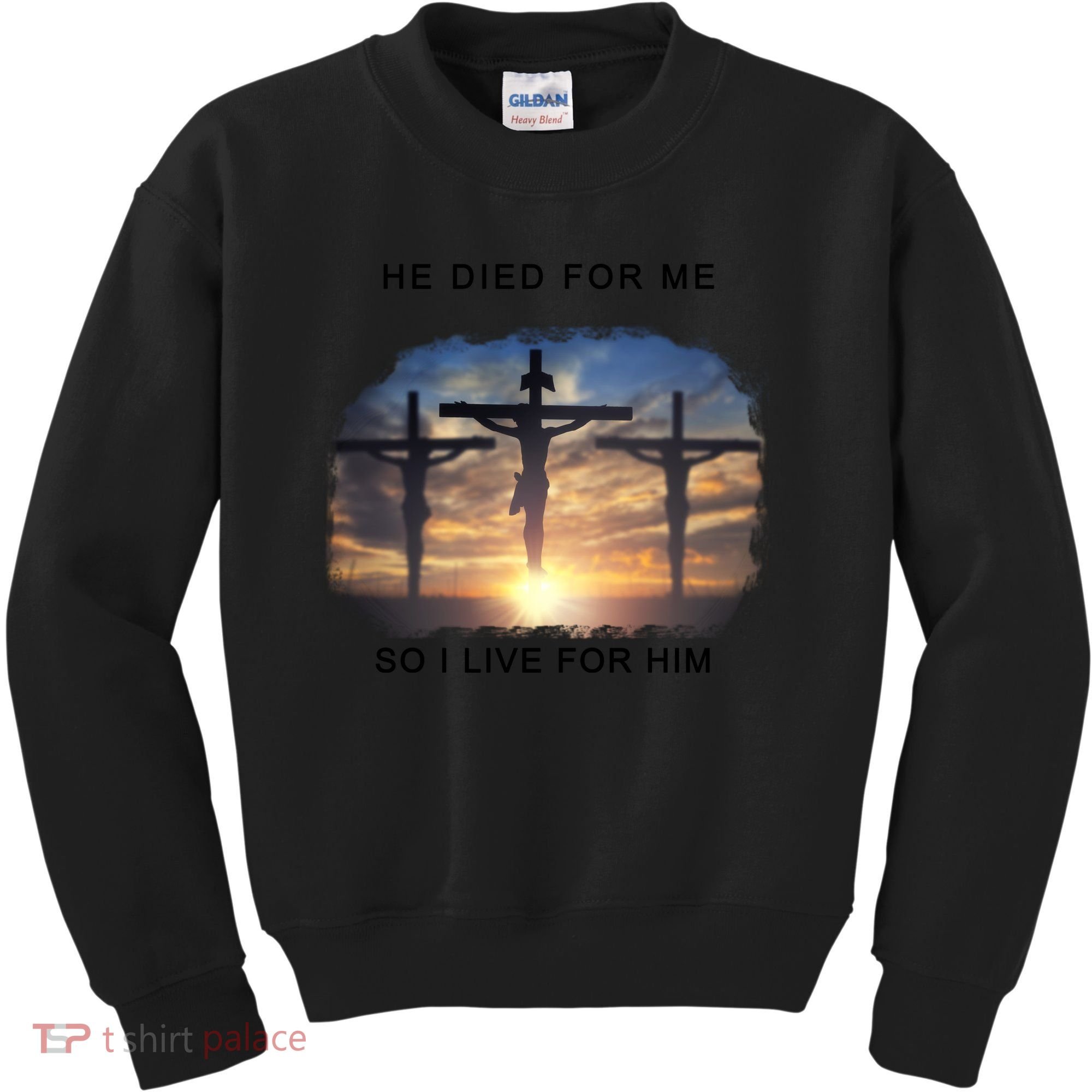 Christian Bible Verse Jesus Died For Me Kids Sweatshirt