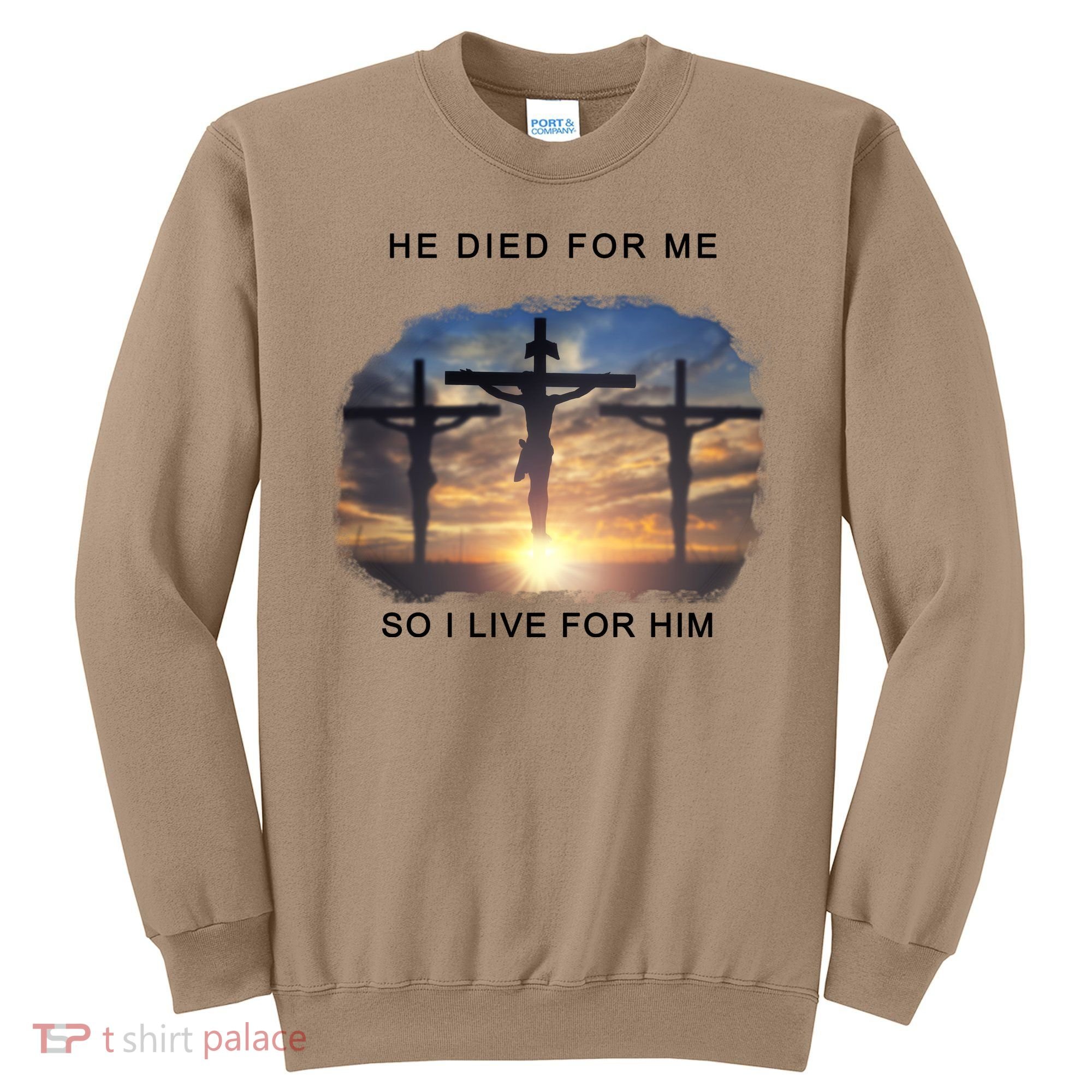 Christian Bible Verse Jesus Died For Me Sweatshirt