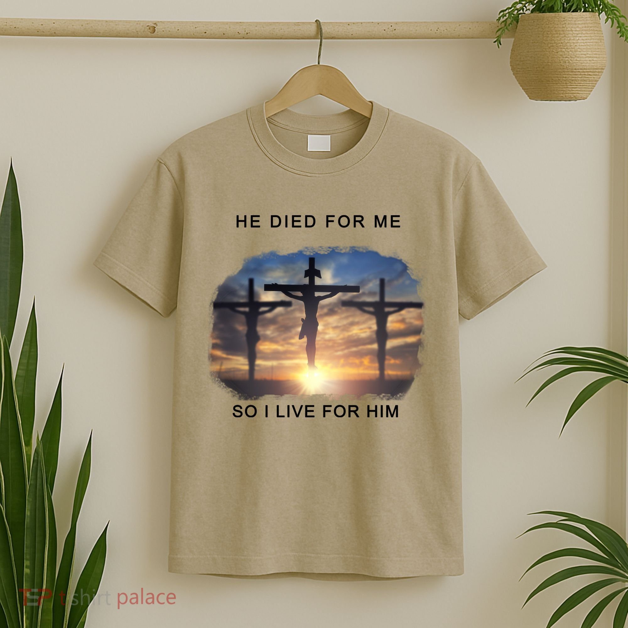 Christian Bible Verse Jesus Died For Me T-Shirt