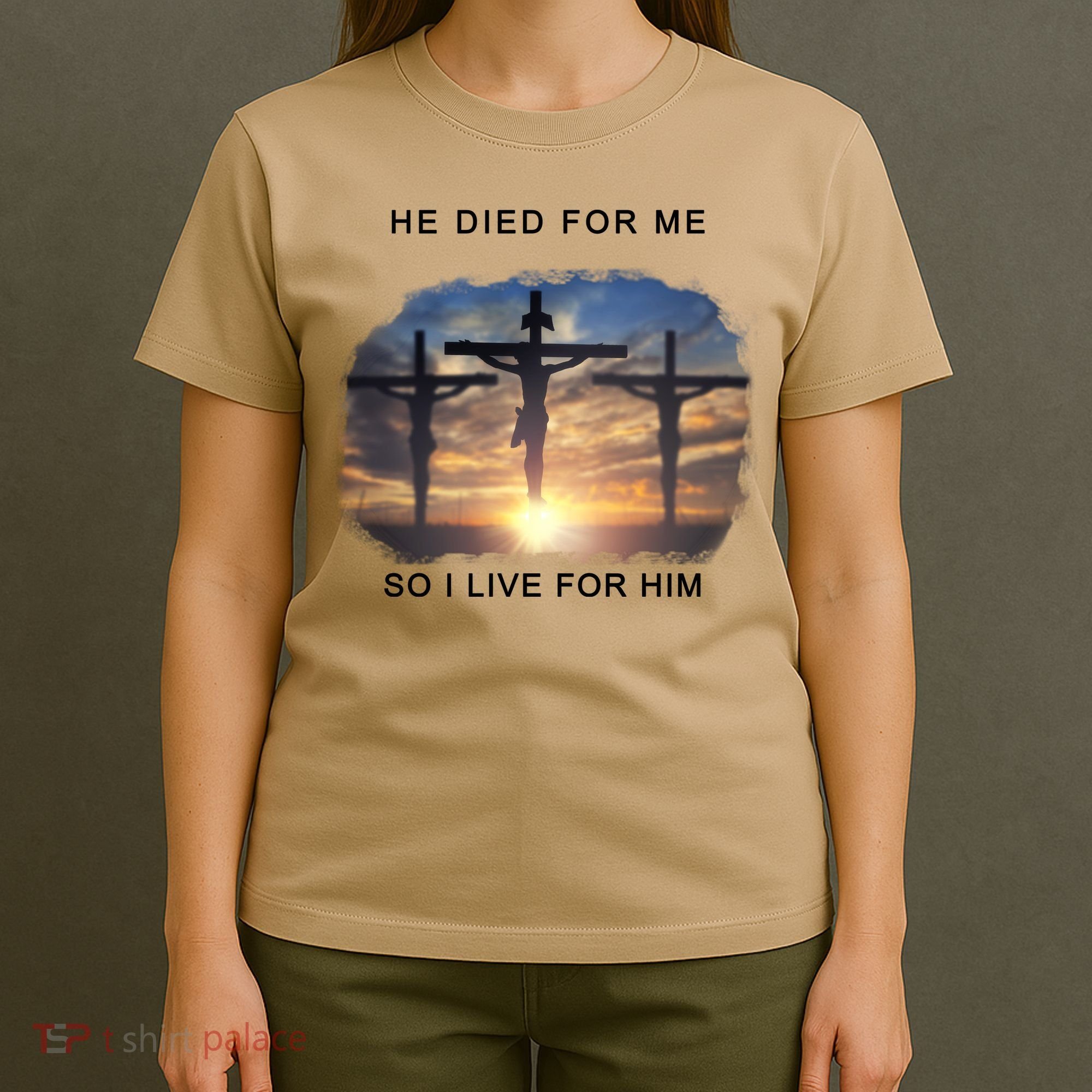 Christian Bible Verse Jesus Died For Me T-Shirt