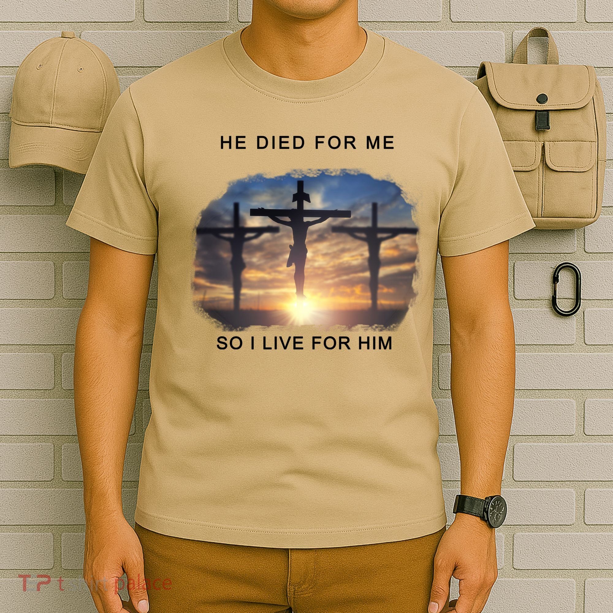 Christian Bible Verse Jesus Died For Me T-Shirt