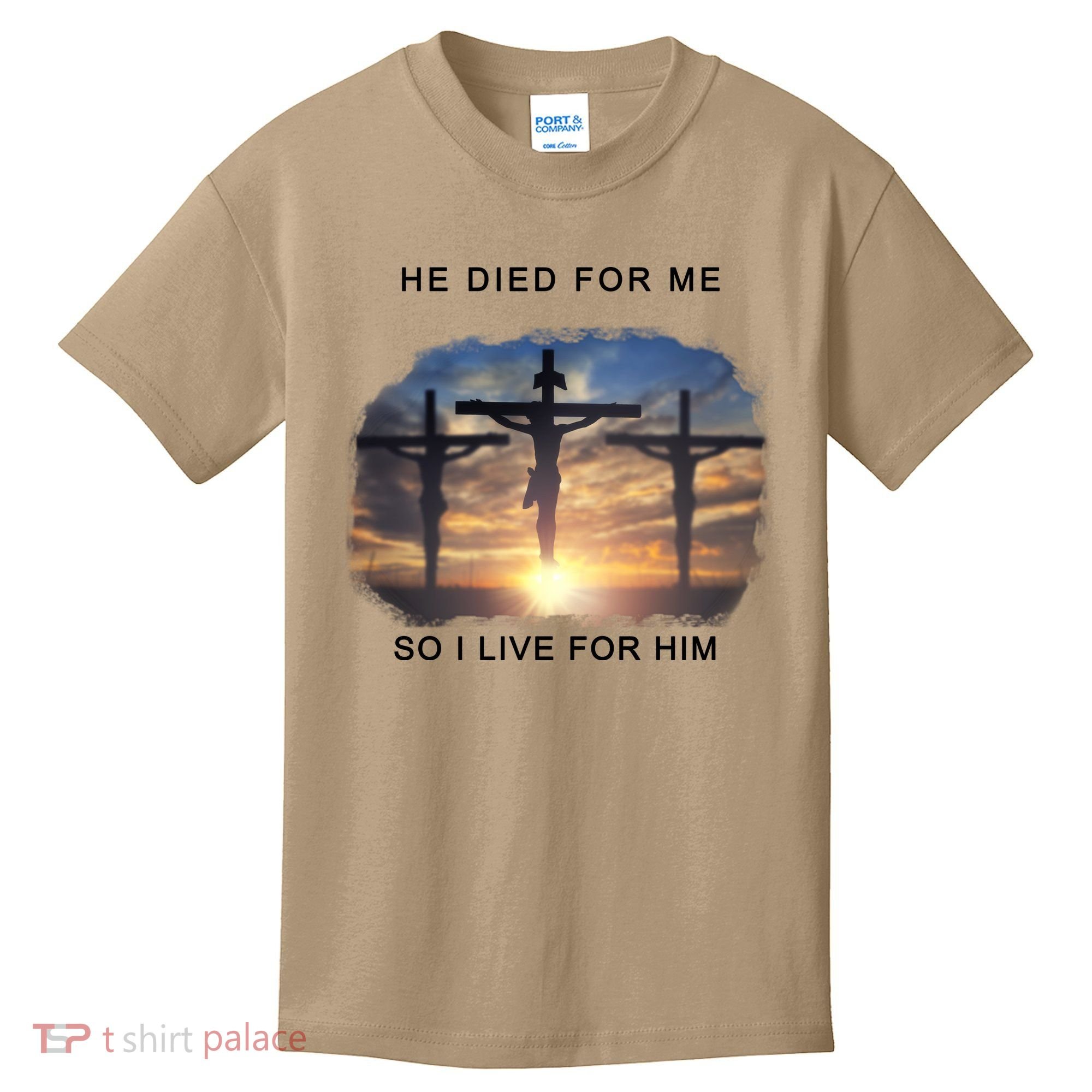 Christian Bible Verse Jesus Died For Me Kids T-Shirt