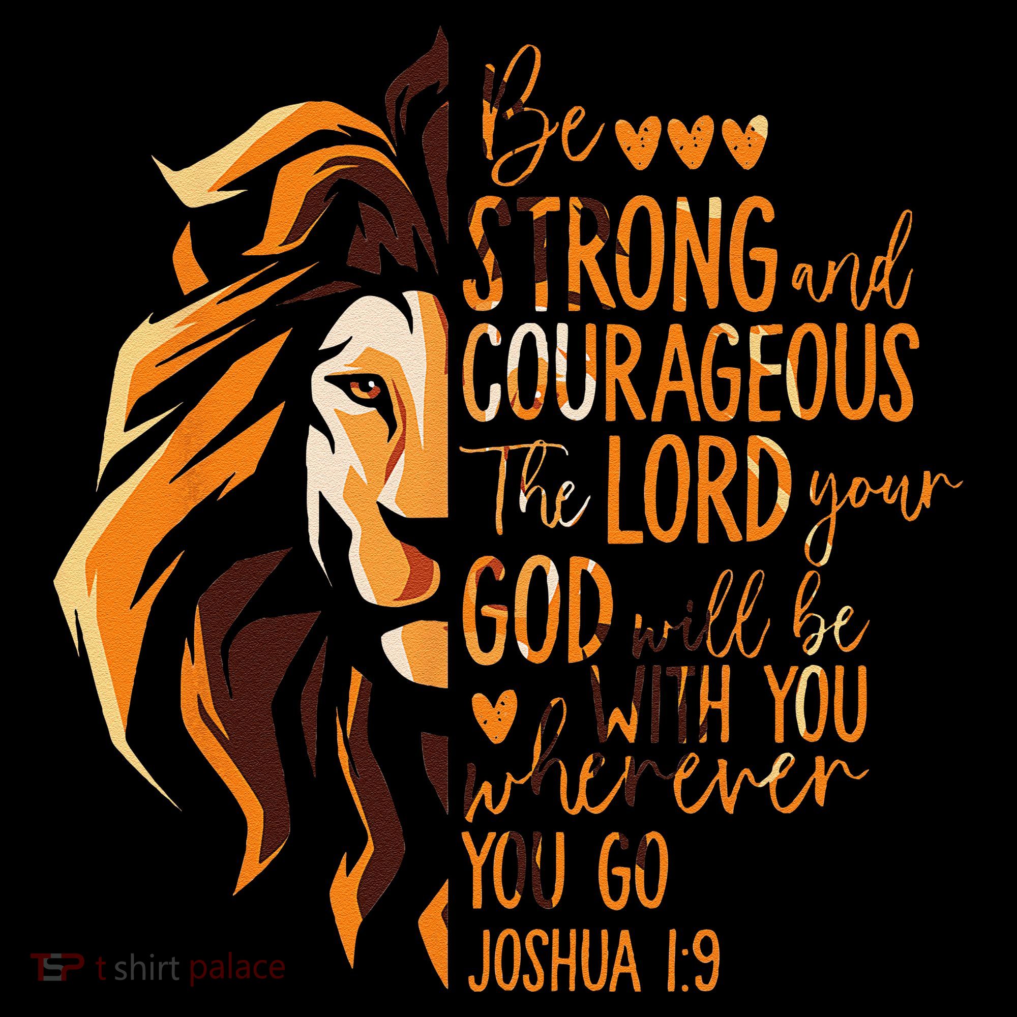 Christian Bible Verse Joshua 19 Lion Coffee Mug