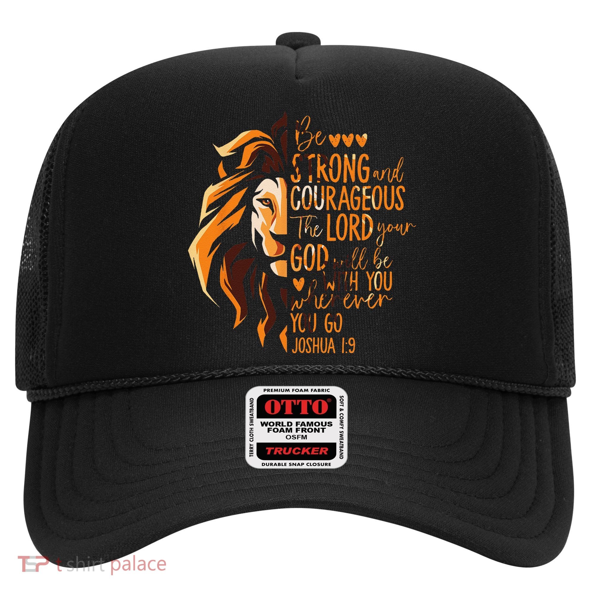 Christian Bible Verse Joshua 19 Lion Hat