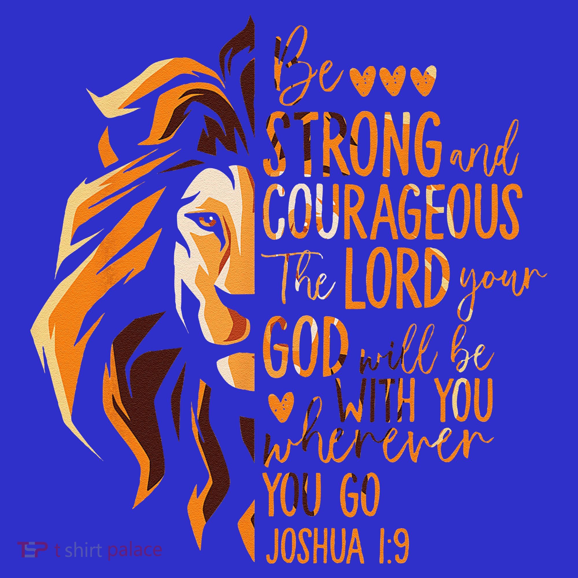 Christian Bible Verse Joshua 19 Lion Women's Tank Top