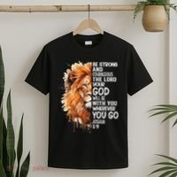 Christian Bible Verse Lion Of Judah Jesus God T-Shirt thumb 2