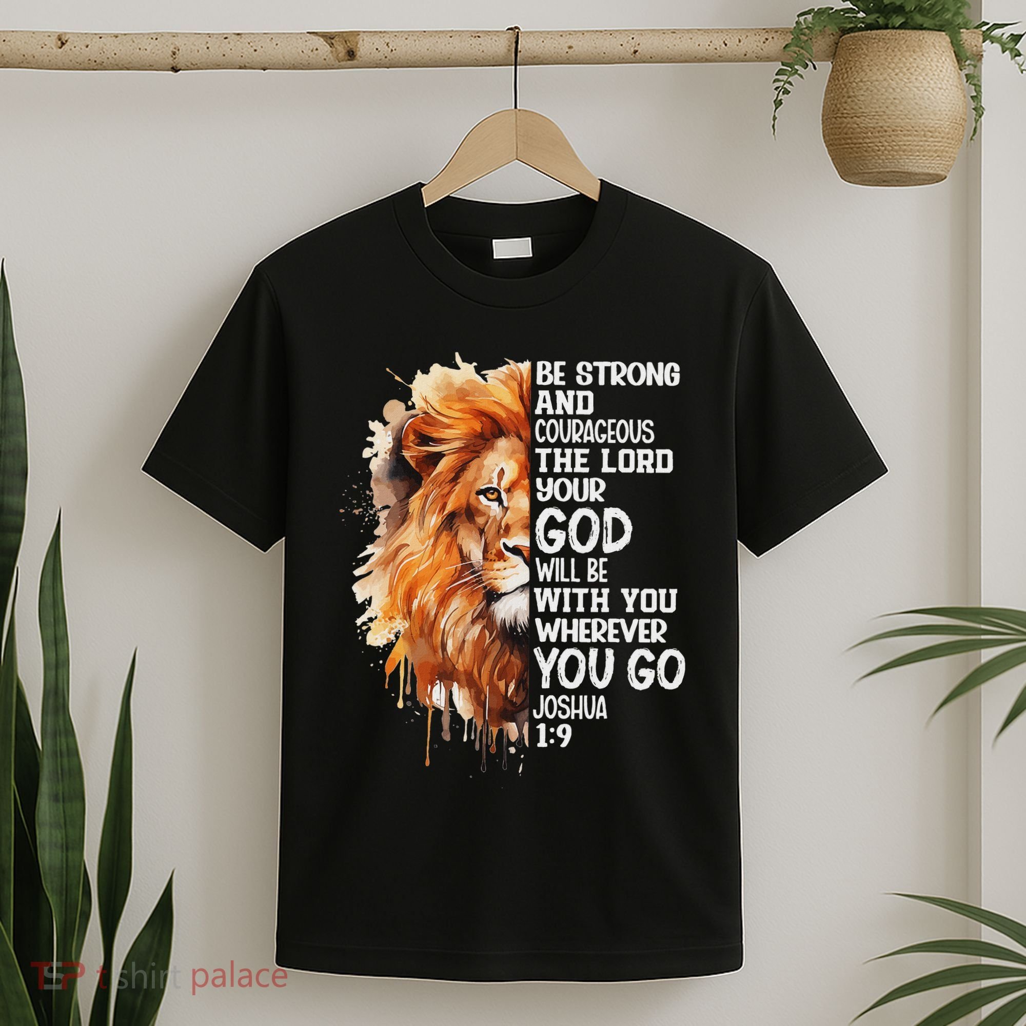 Christian Bible Verse Lion Of Judah Jesus God T-Shirt