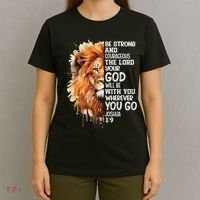 Christian Bible Verse Lion Of Judah Jesus God T-Shirt thumb 4