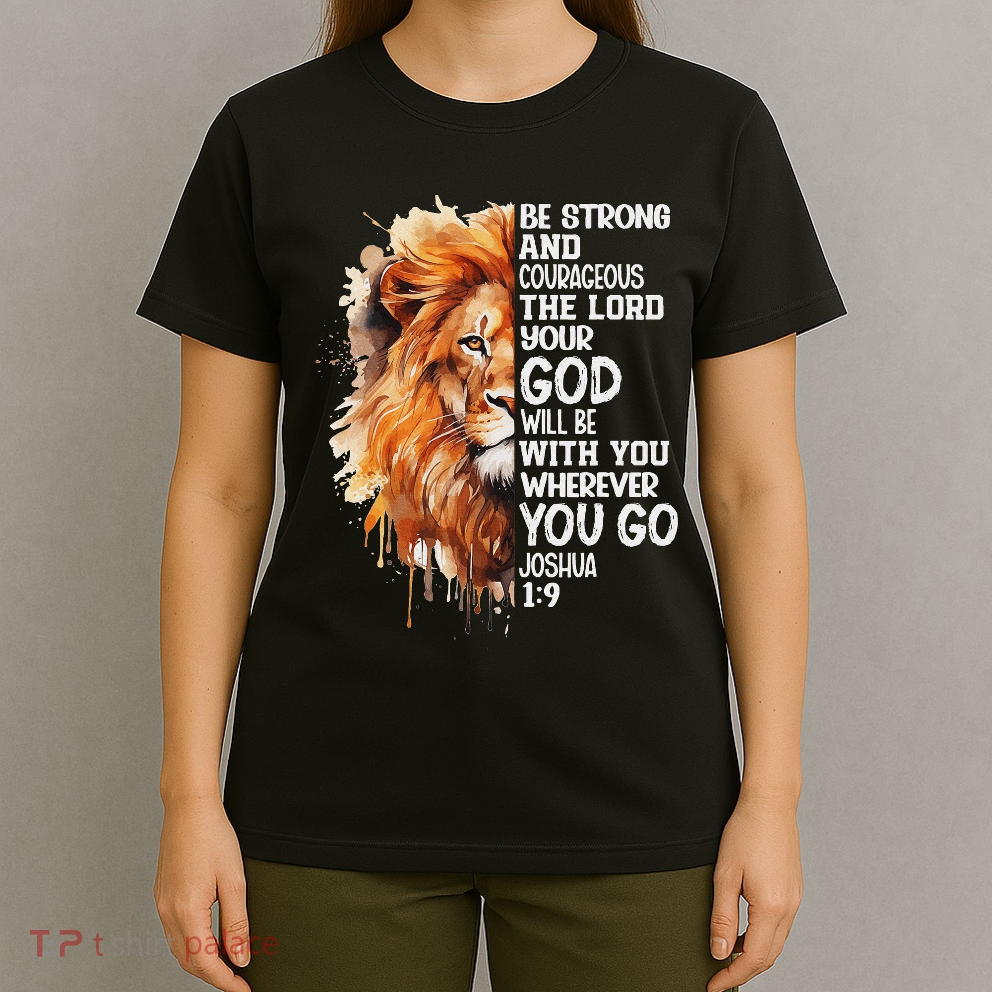Christian Bible Verse Lion Of Judah Jesus God T-Shirt