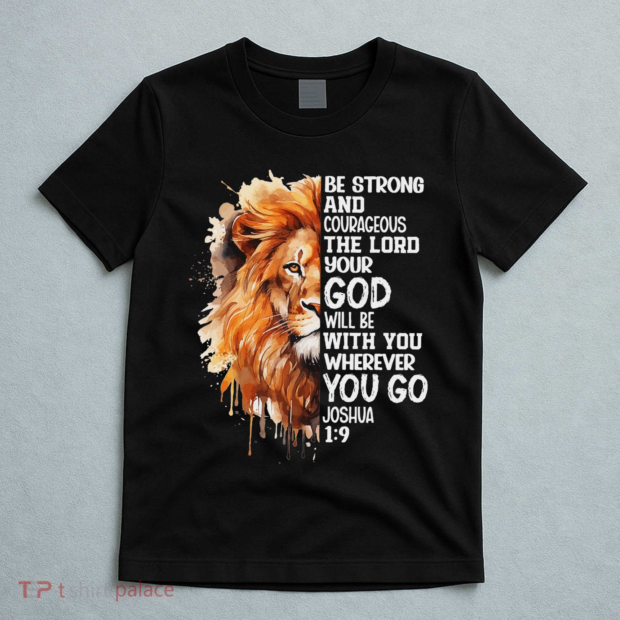 Christian Bible Verse Lion Of Judah Jesus God T-Shirt