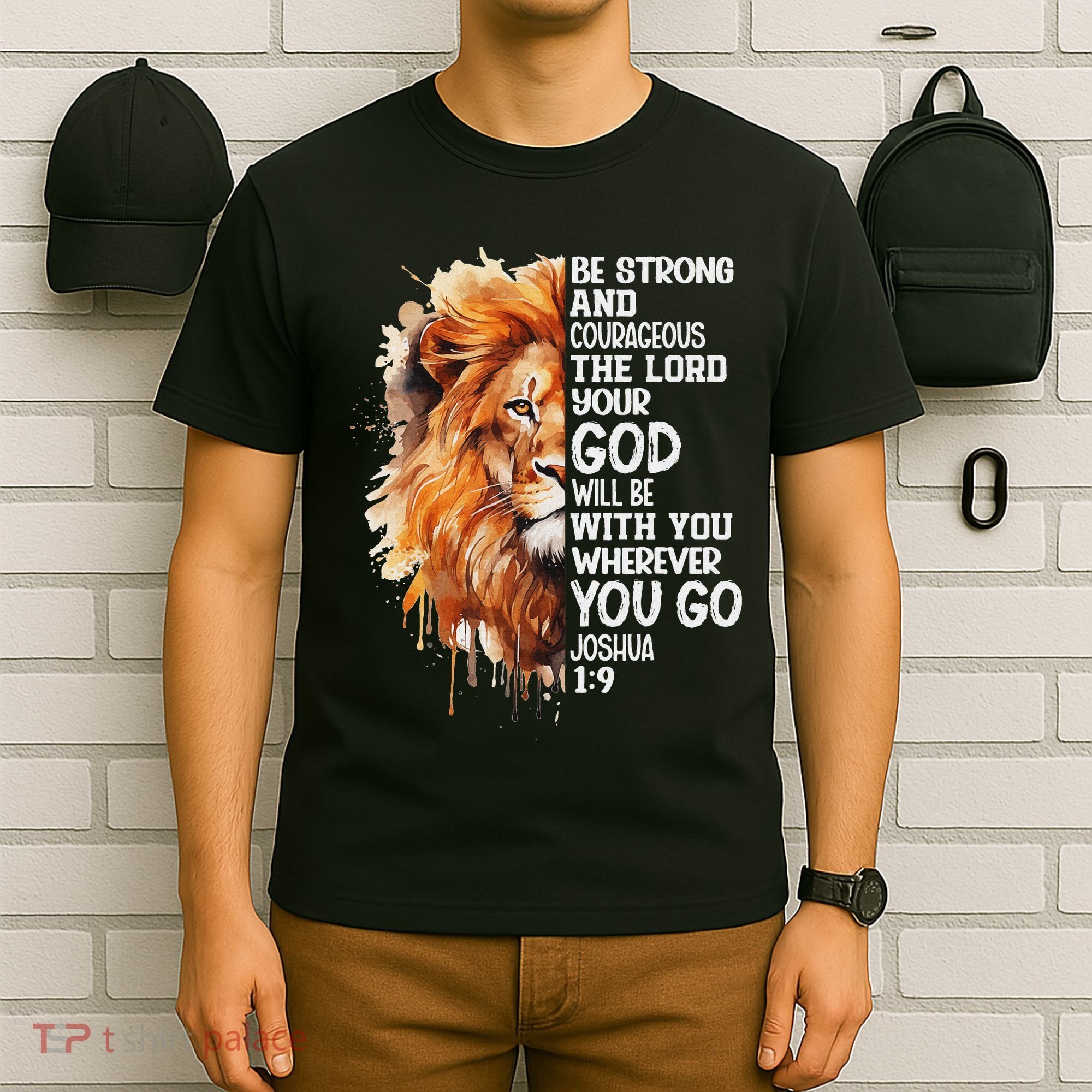 Christian Bible Verse Lion Of Judah Jesus God T-Shirt