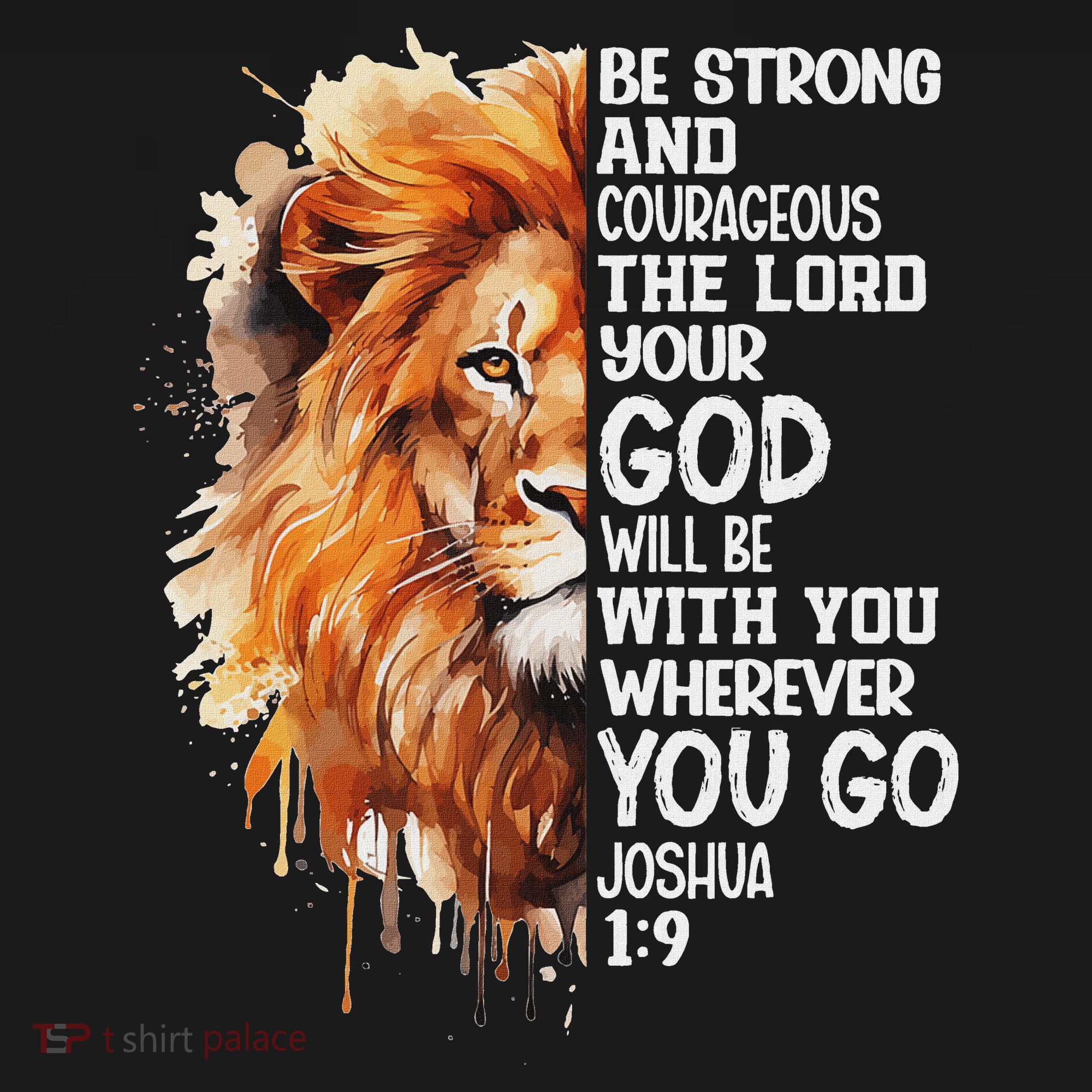 Christian Bible Verse Lion Of Judah Jesus God T-Shirt