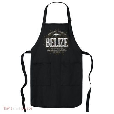 Caribbean Belize Vintage Style Retro Belize Apron