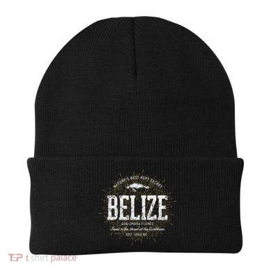 Caribbean Belize Vintage Style Retro Belize Beanie