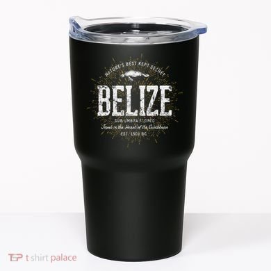 Caribbean Belize Vintage Style Retro Belize Tumbler
