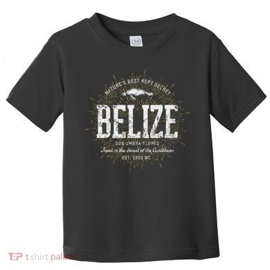 Caribbean Belize Vintage Style Retro Belize Toddler T-Shirt