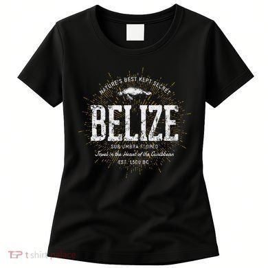 Caribbean Belize Vintage Style Retro Belize Women's T-Shirt
