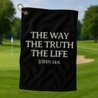 Christian Bible Verse Golf Towel thumb 1