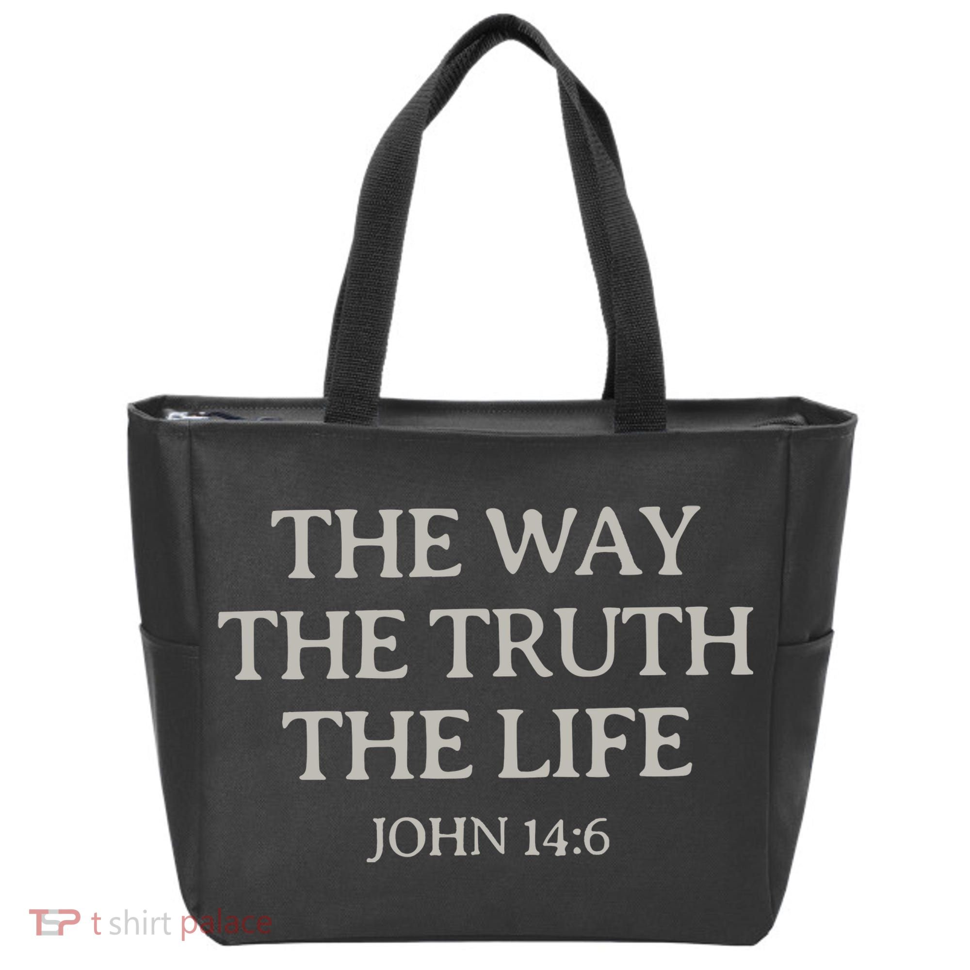 Christian Bible Verse Tote Bag