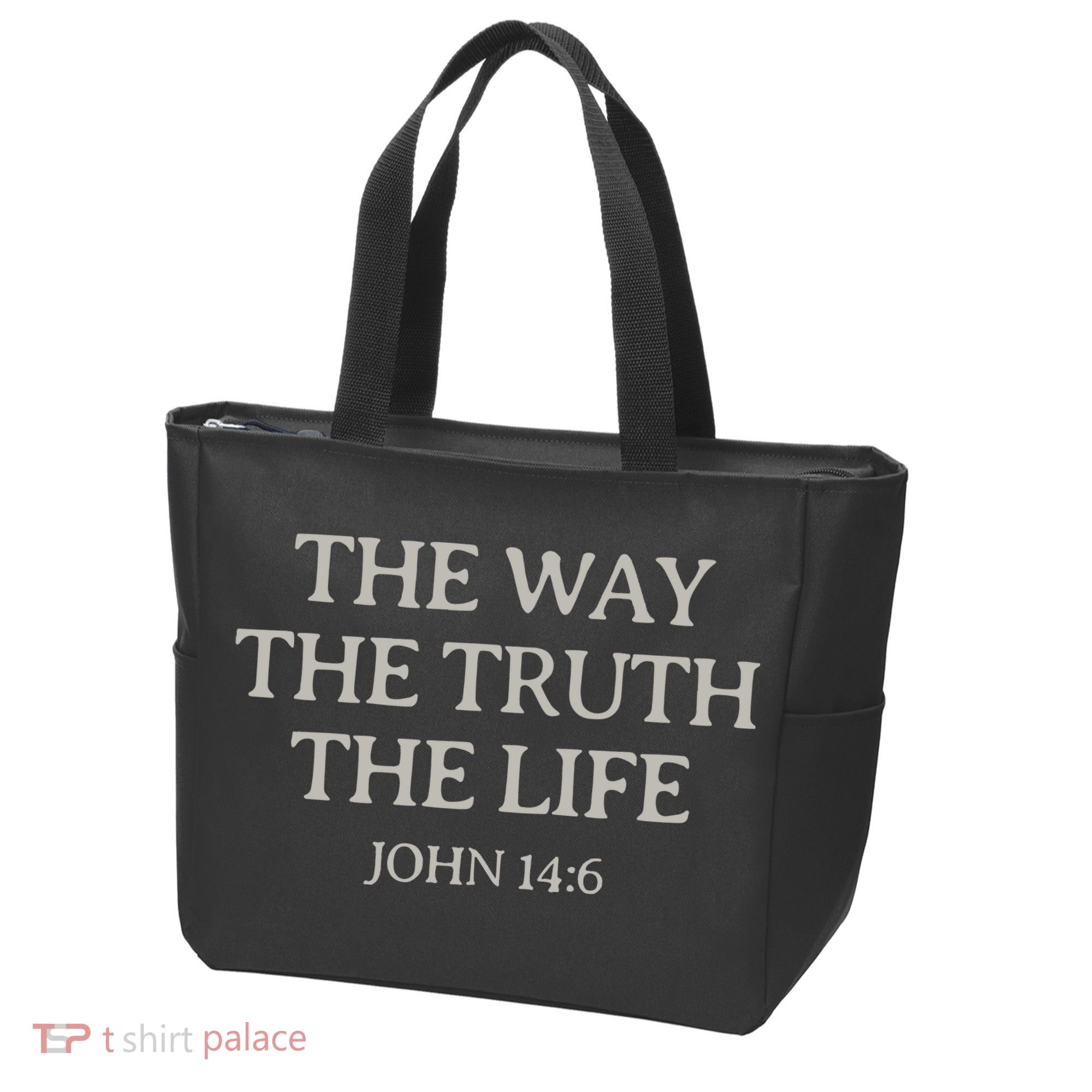 Christian Bible Verse Tote Bag