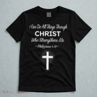 Christian  Bible Verse Jesus I Can Do All Things Christ T-Shirt thumb 5