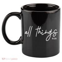 Christian Bible Verse Romans All Things Faith Religious 11oz C Handle Ceramic Mug thumb 2