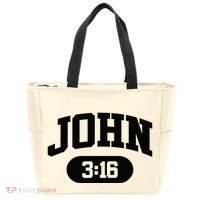 Christian Bible Verse John 316 Tote Bag thumb 0