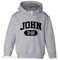 Christian Bible Verse John 316 Toddler Hoodie thumb 0