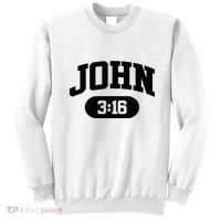 Christian Bible Verse John 316 Sweatshirt thumb 0