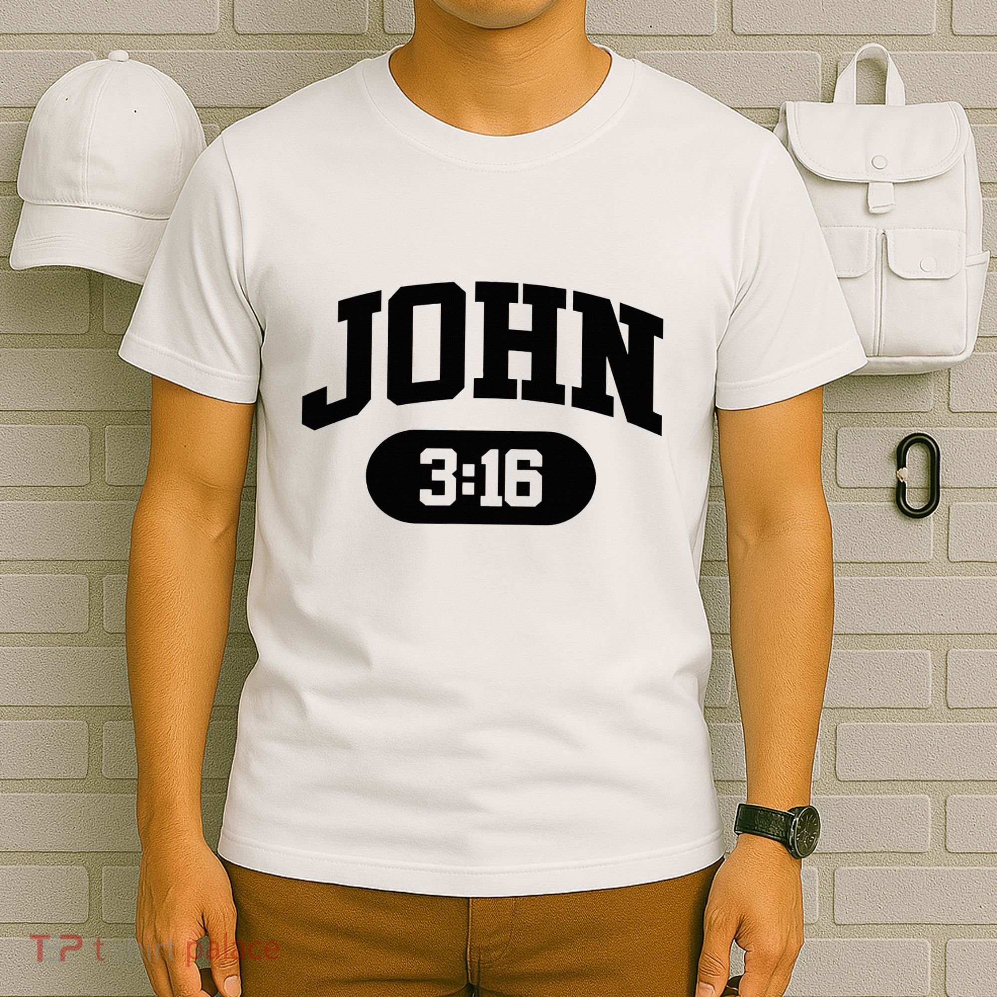 Christian Bible Verse John 316 T-Shirt