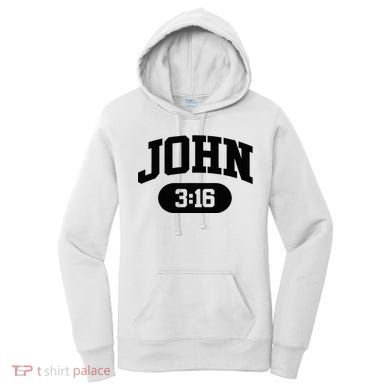 Christian Bible Verse John 316 Women's Hoodie