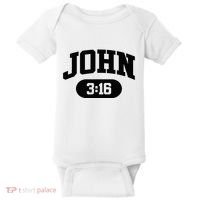 Christian Bible Verse John 316 Baby Bodysuit thumb 0