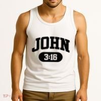 Christian Bible Verse John 316 Tank Top thumb 3