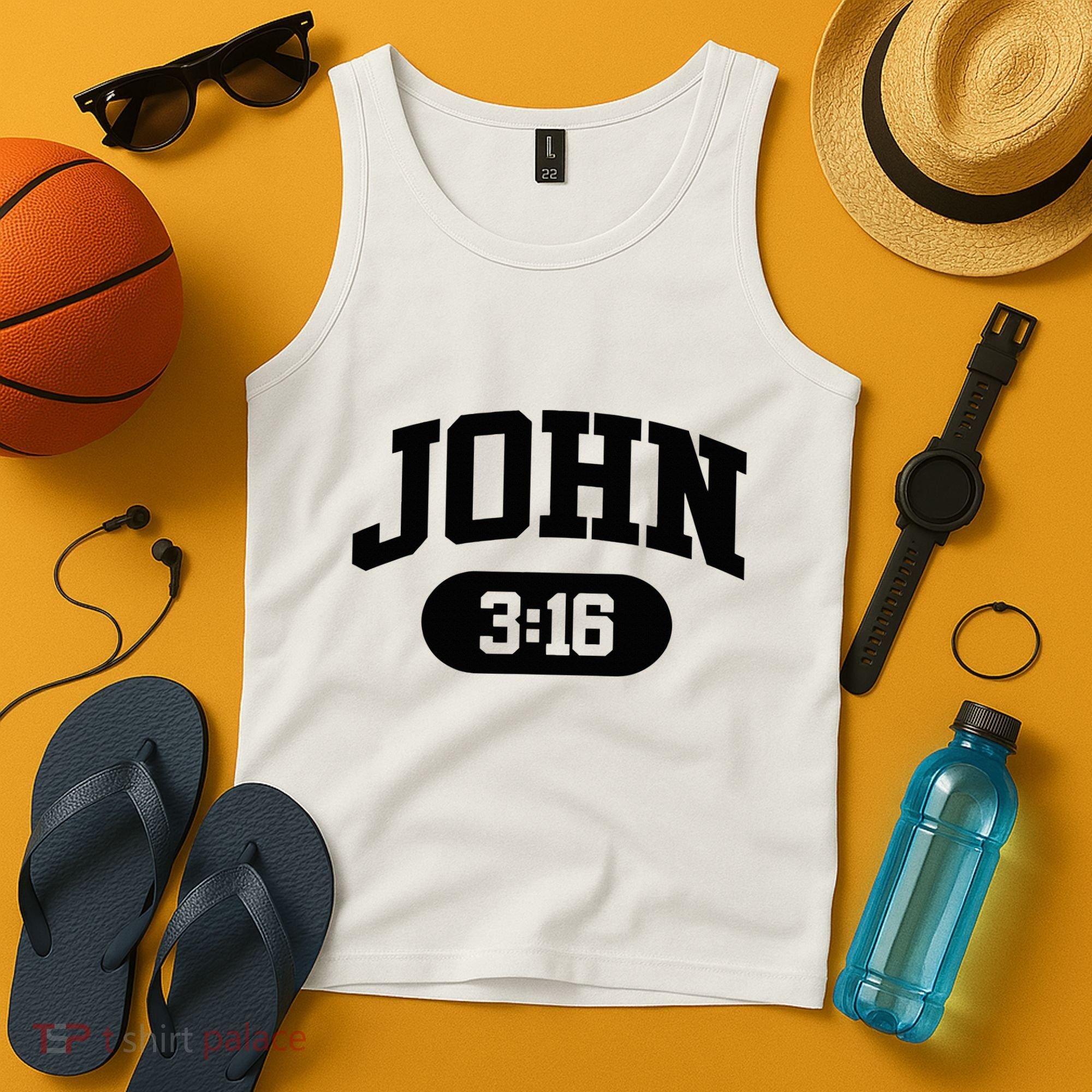 Christian Bible Verse John 316 Tank Top