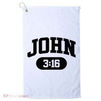 Christian Bible Verse John 316 Golf Towel thumb 0