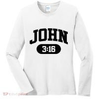 Christian Bible Verse John 316 Women's Long Sleeve Shirt thumb 0