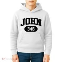 Christian Bible Verse John 316 Kids Hoodie thumb 4