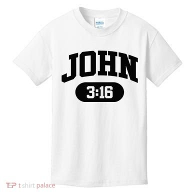 Christian Bible Verse John 316 Kids T-Shirt
