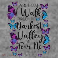Christian Bible Verse Quote Butterfly Psalm 234 Toddler Hoodie thumb 2